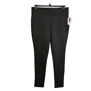 NWT Philosophy Women’s Pull On Leggings Charcoal Heather Party Travel Sz Large